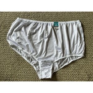 Vintage Vanity Fair‎ NYLON Soft Brief Panty Cotton Gusset 15712 NWT